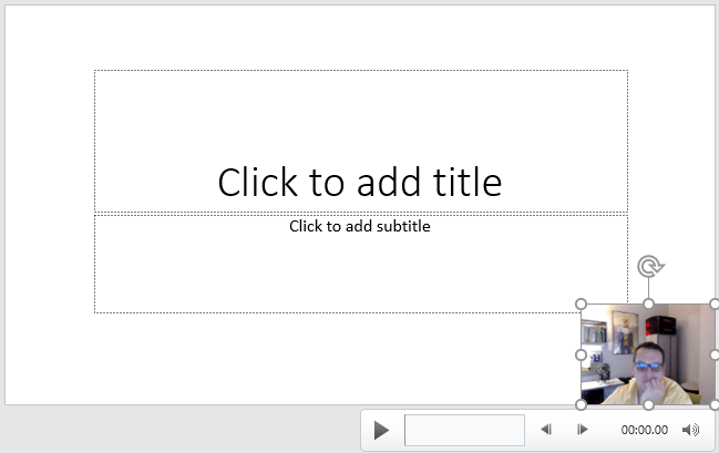 PowerPoint Slide After Recording